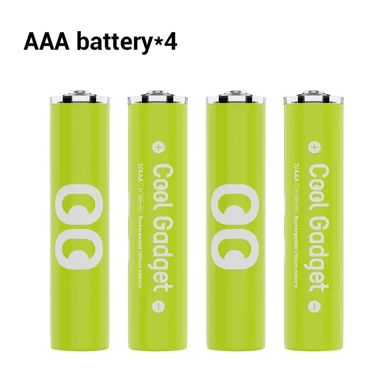 Bateria de íon de lítio recarregável AA/AAA tipo C